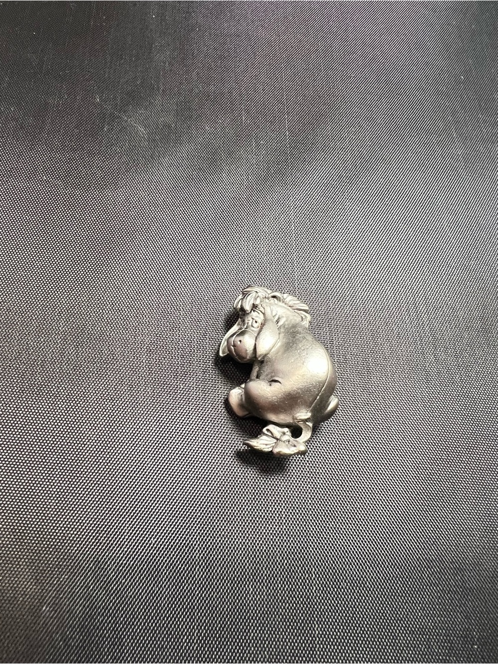 Disney Eeyore Pewter Silver-Tone Pin Winnie the Pooh Character Collectible